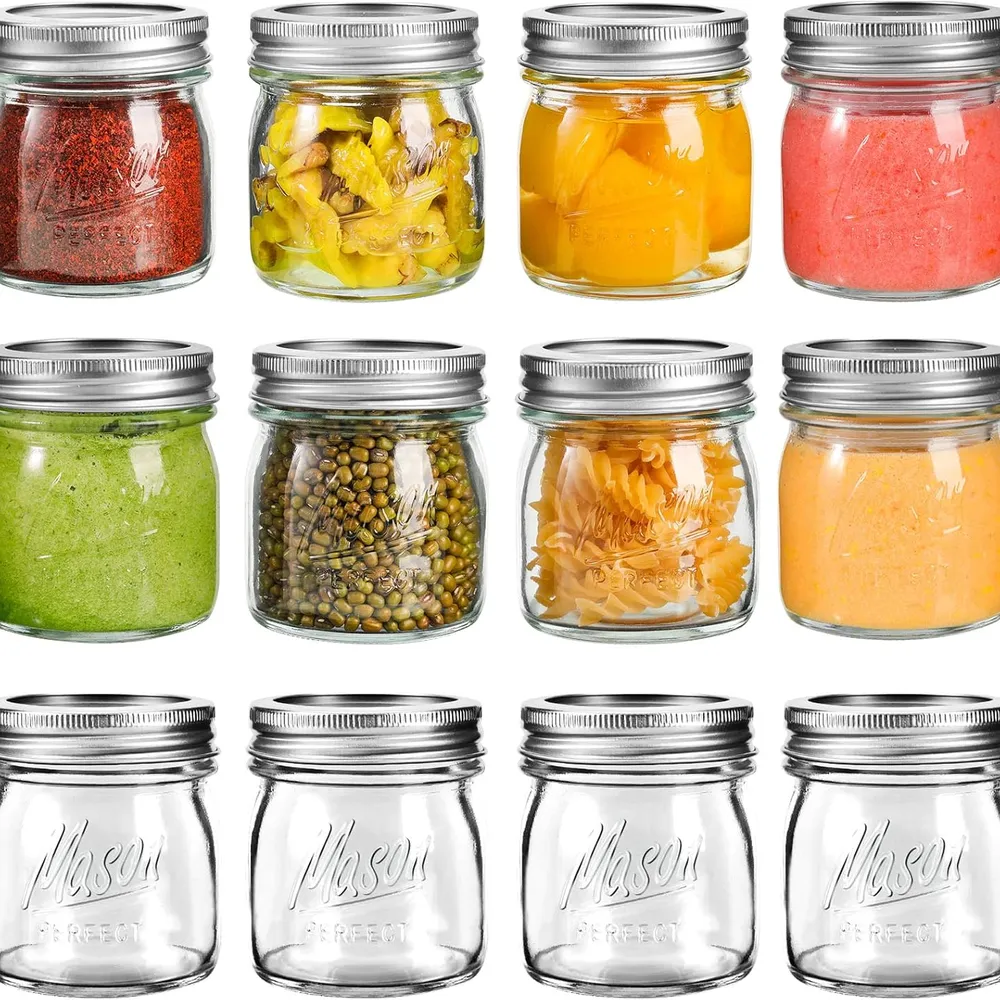 Free 12-pack Small Half Pint Mason Jars From Topcashback