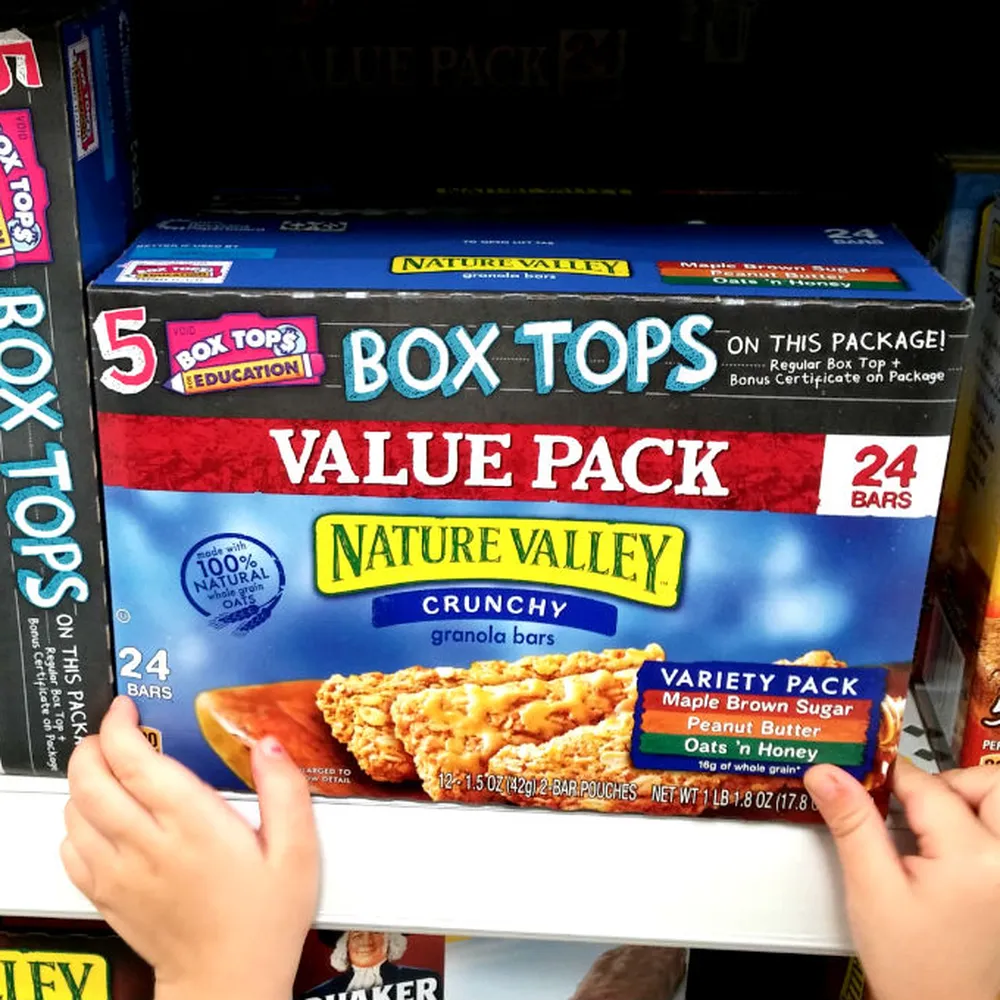 Free Box Tops Snacks Rebate