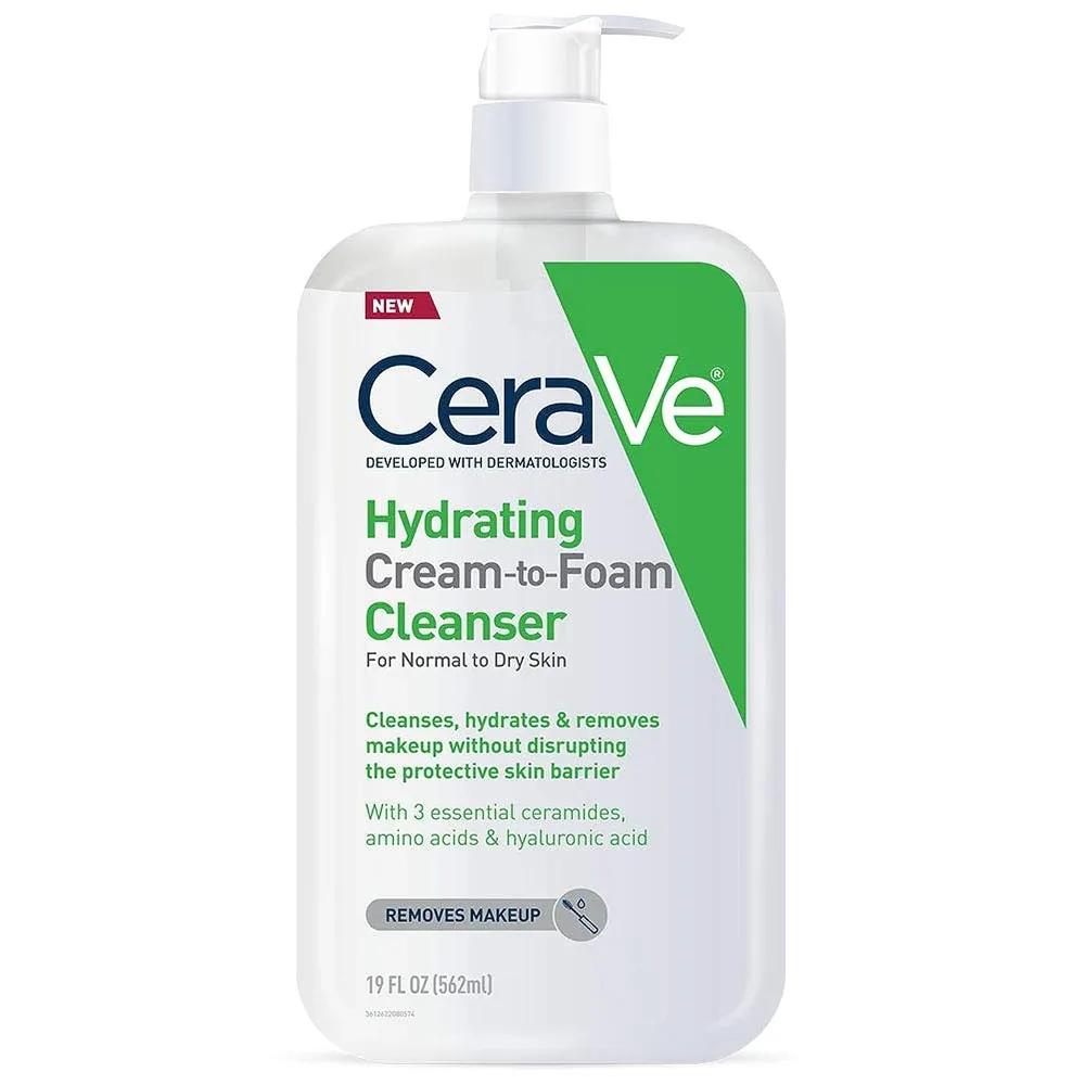 Free Cerave Hydrating Cream-to-foam Cleanser Sample From Sopost