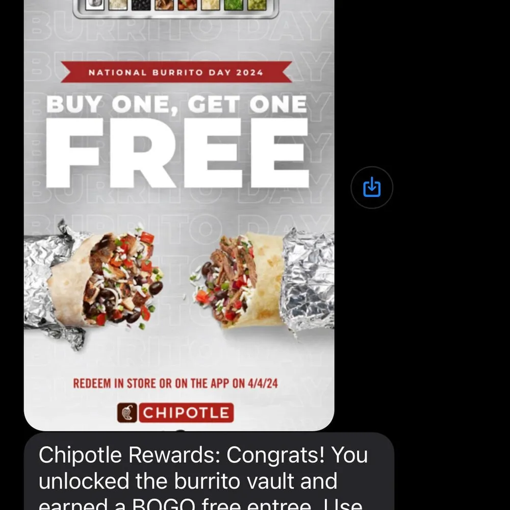 Free Chipotle BOGO Rewards And Queso Blanco From Chipotle IQ Test