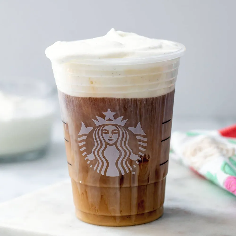 Free Cold Foam On Any Cold Beverage From Starbucks