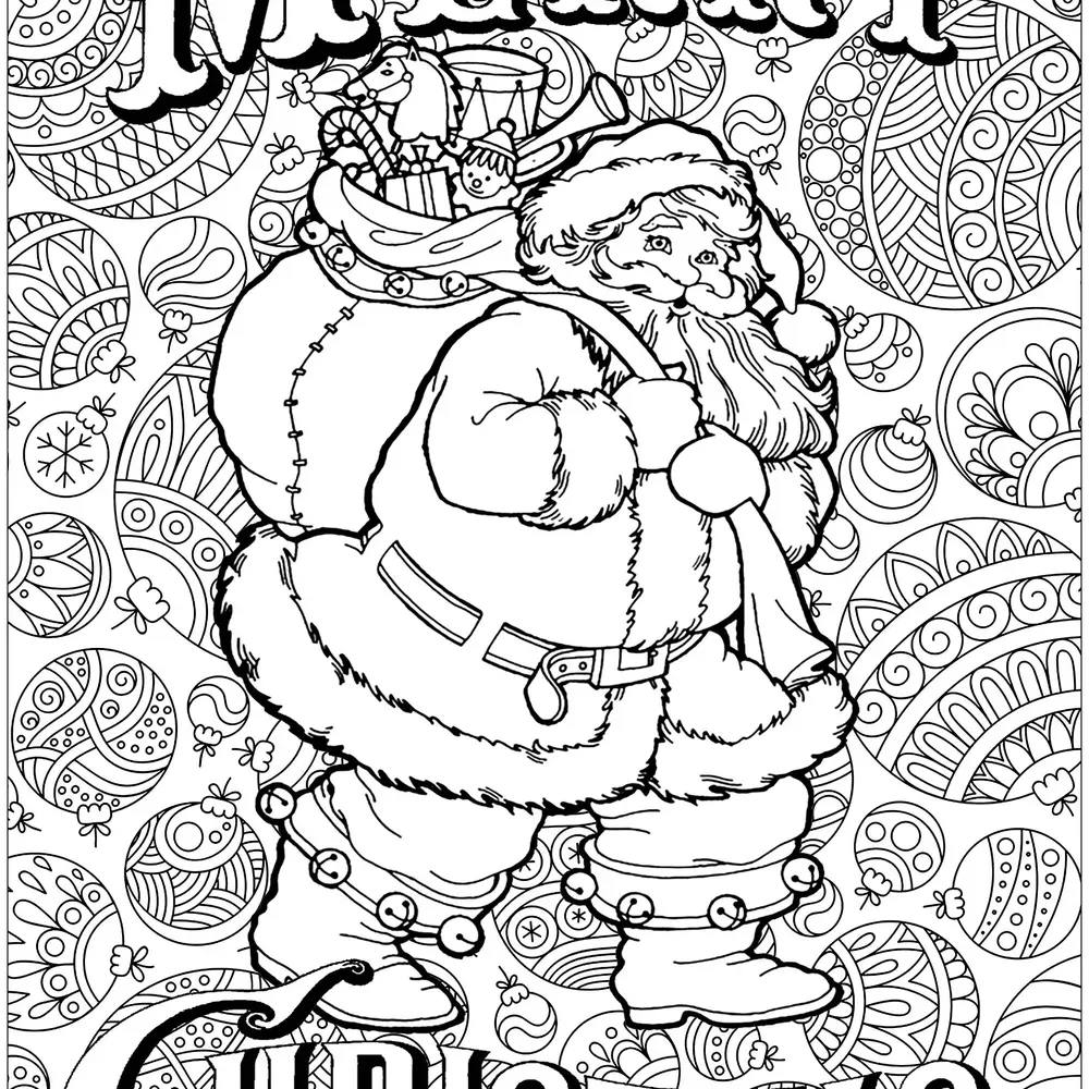 Free Colorgenpro Christmas Coloring Pages