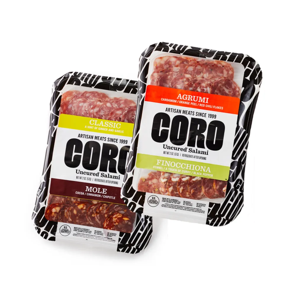 Free Coro Foods All Natural 3 Ounce Sliced Salami & Pepperoni