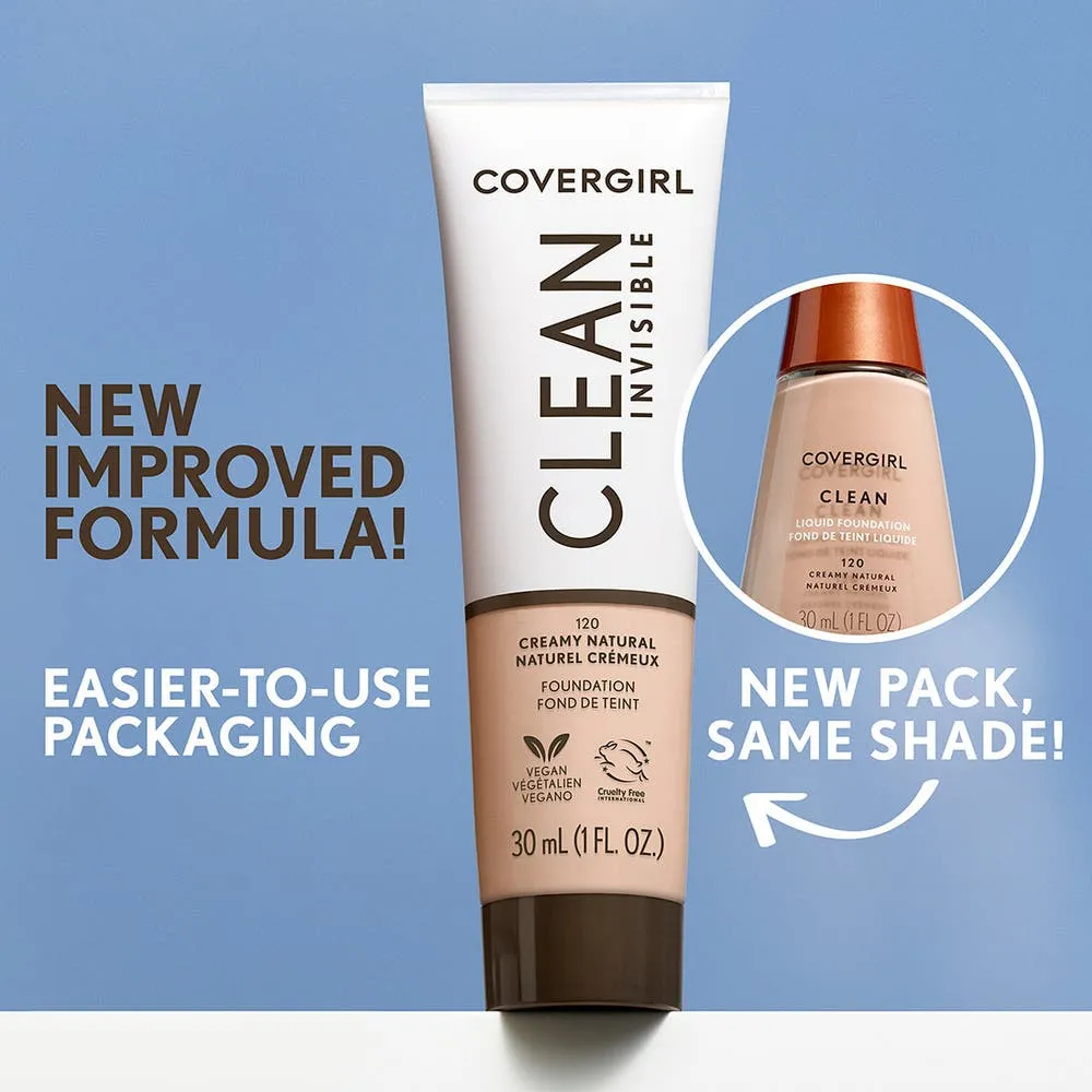 Free Covergirl Clean Invisible Foundation