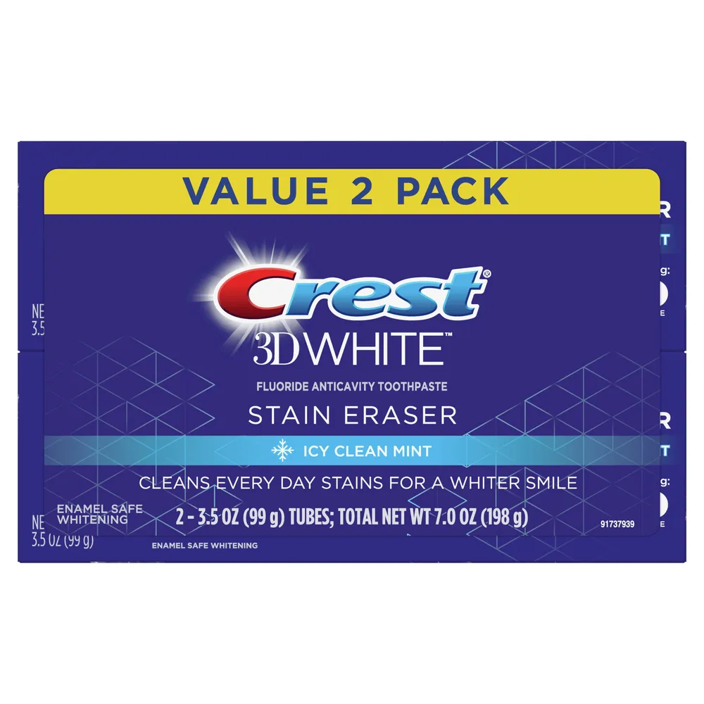 Free Crest 3D White Stain Eraser Toothpaste
