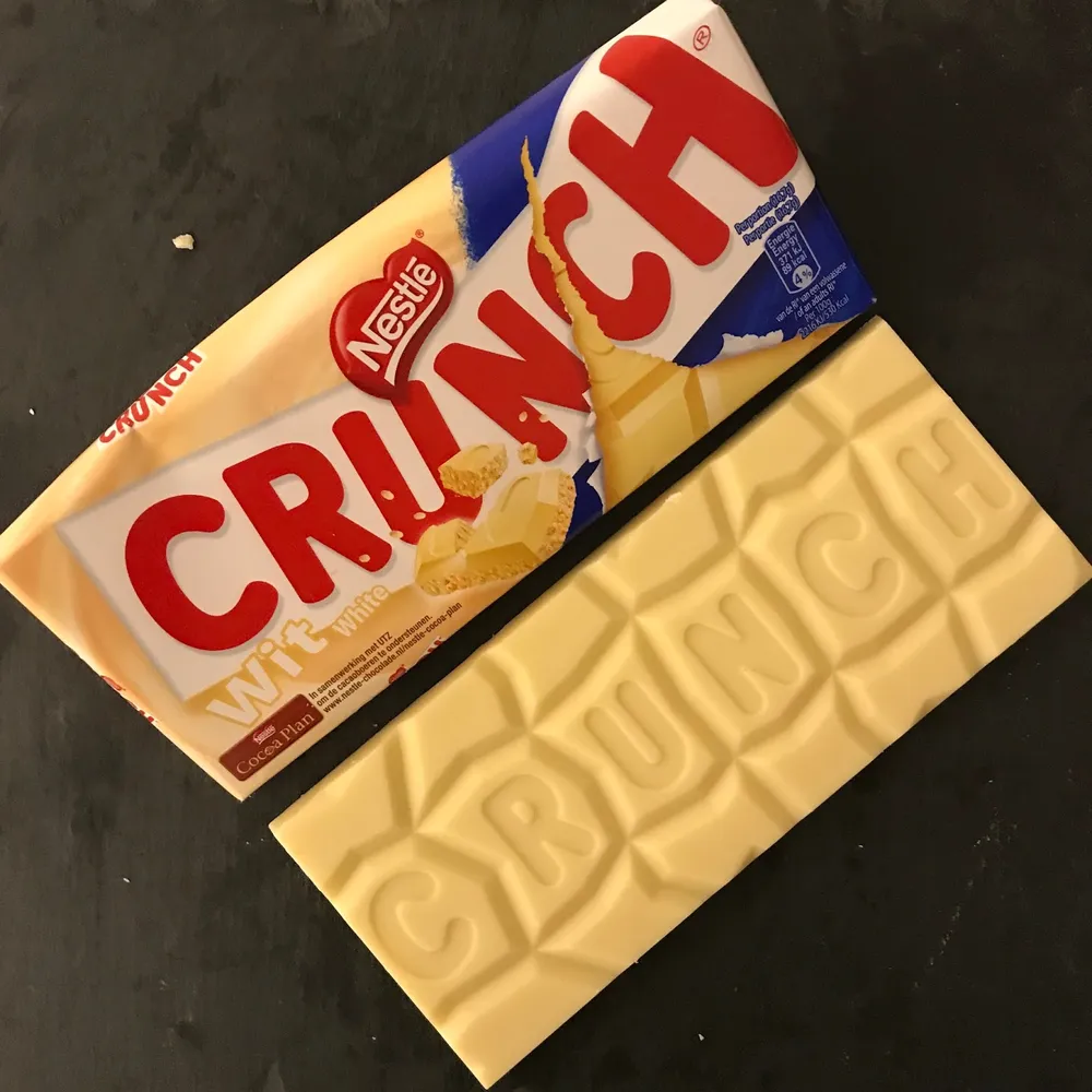 Free Crunch White Chocolate Candy Bar
