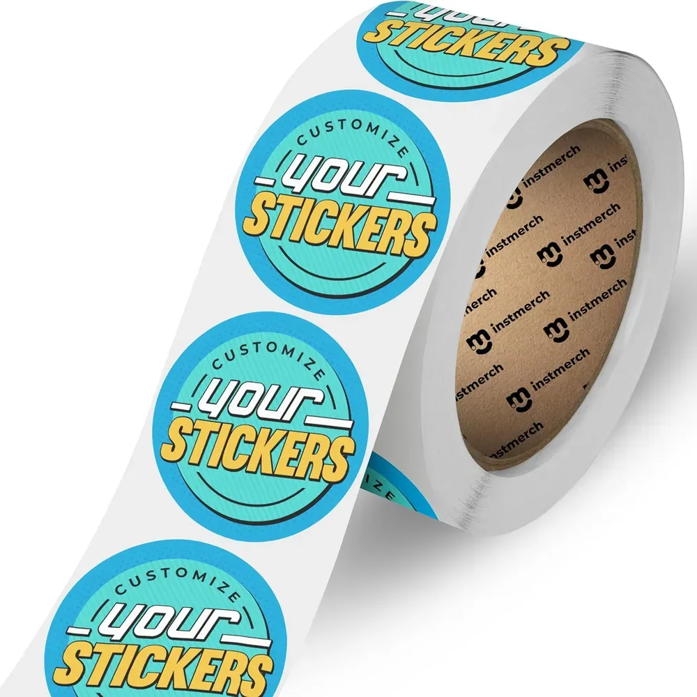 Free Custom Logo Sticker Pack From Instmerch