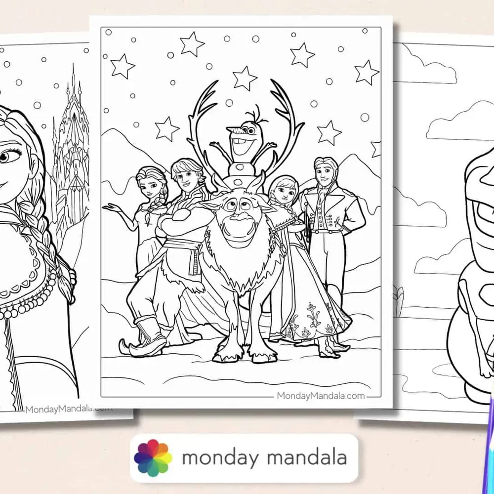 Free December Coloring Pages From Colorgenpro
