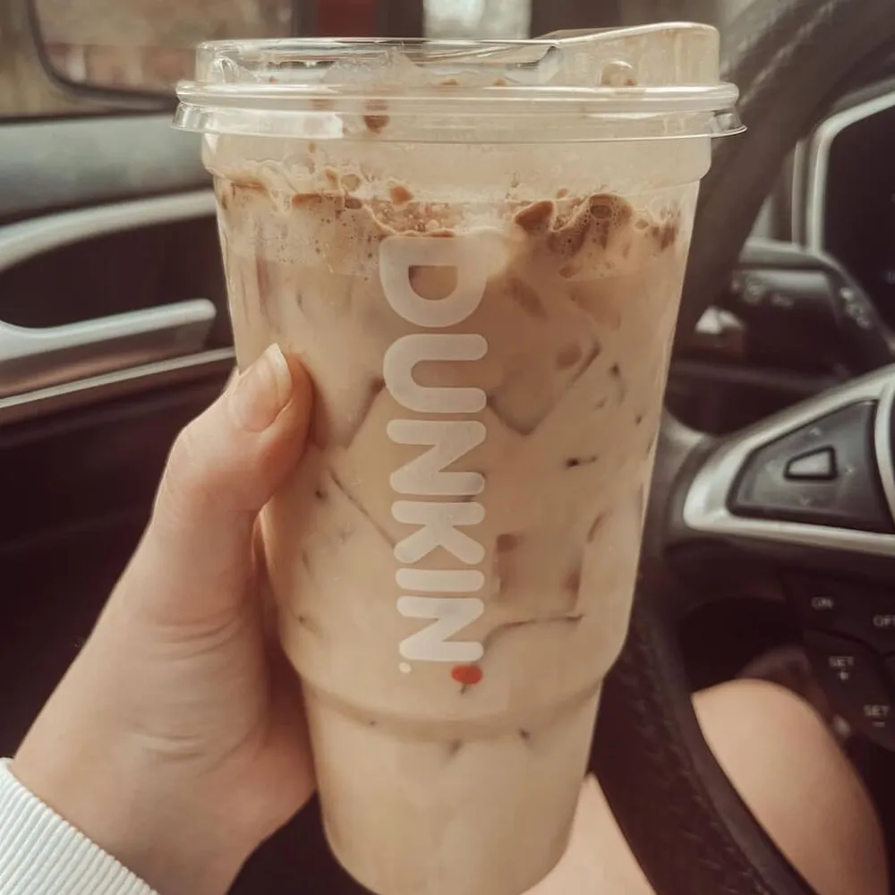 Free Dunkin Creepin & Caffeinated Temporary Tattoo