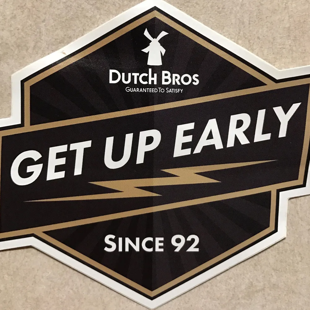 Free Dutch Bros Mystery Sticker With Large Drink Purchase