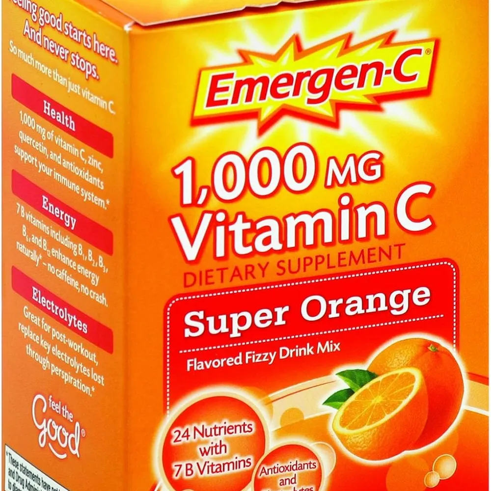 Free Emergen-c Super Orange Sample From Freeosk
