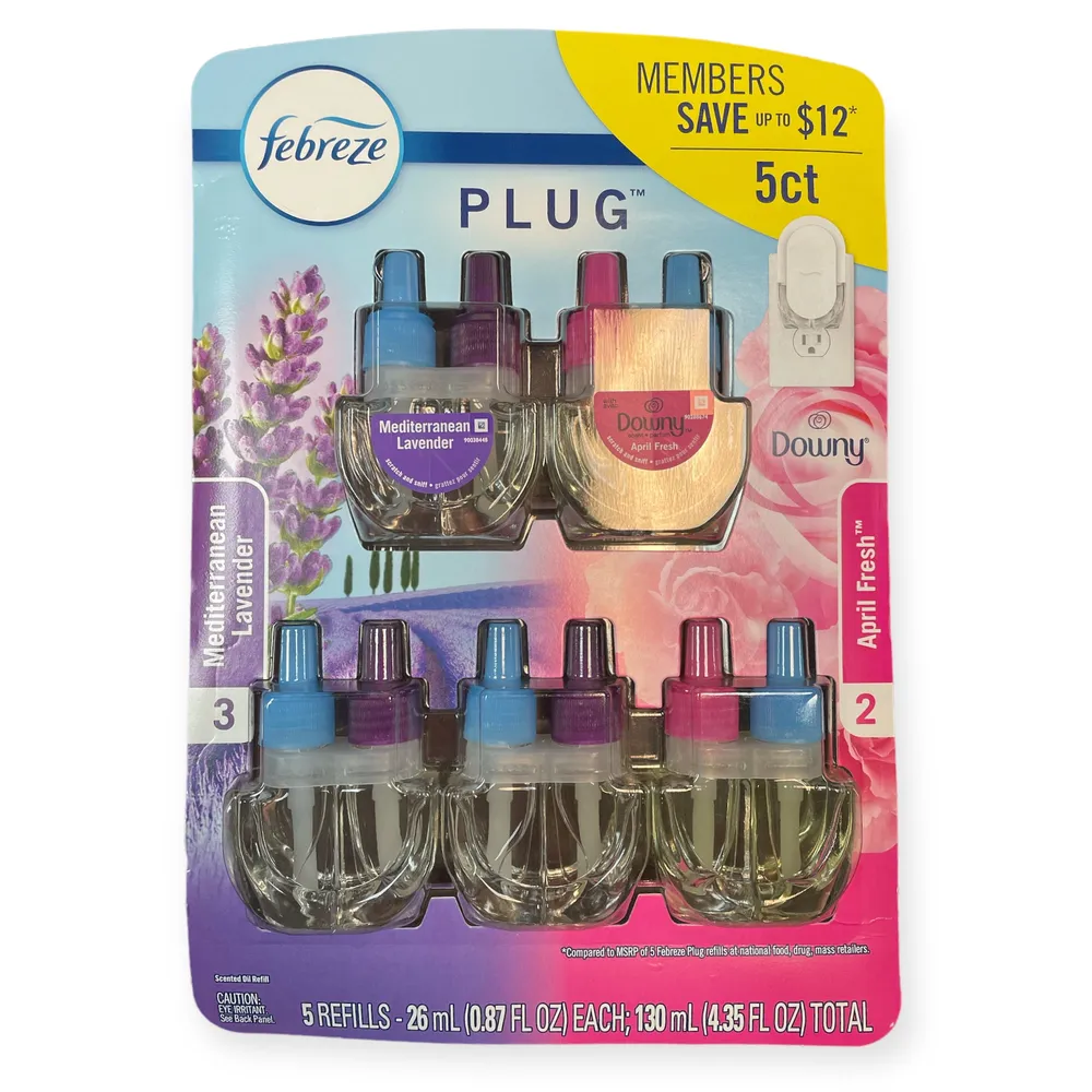 Free Febreze Plugs, Cascade Platinum Plus, Febreze Small Spaces Sample From Sams Club