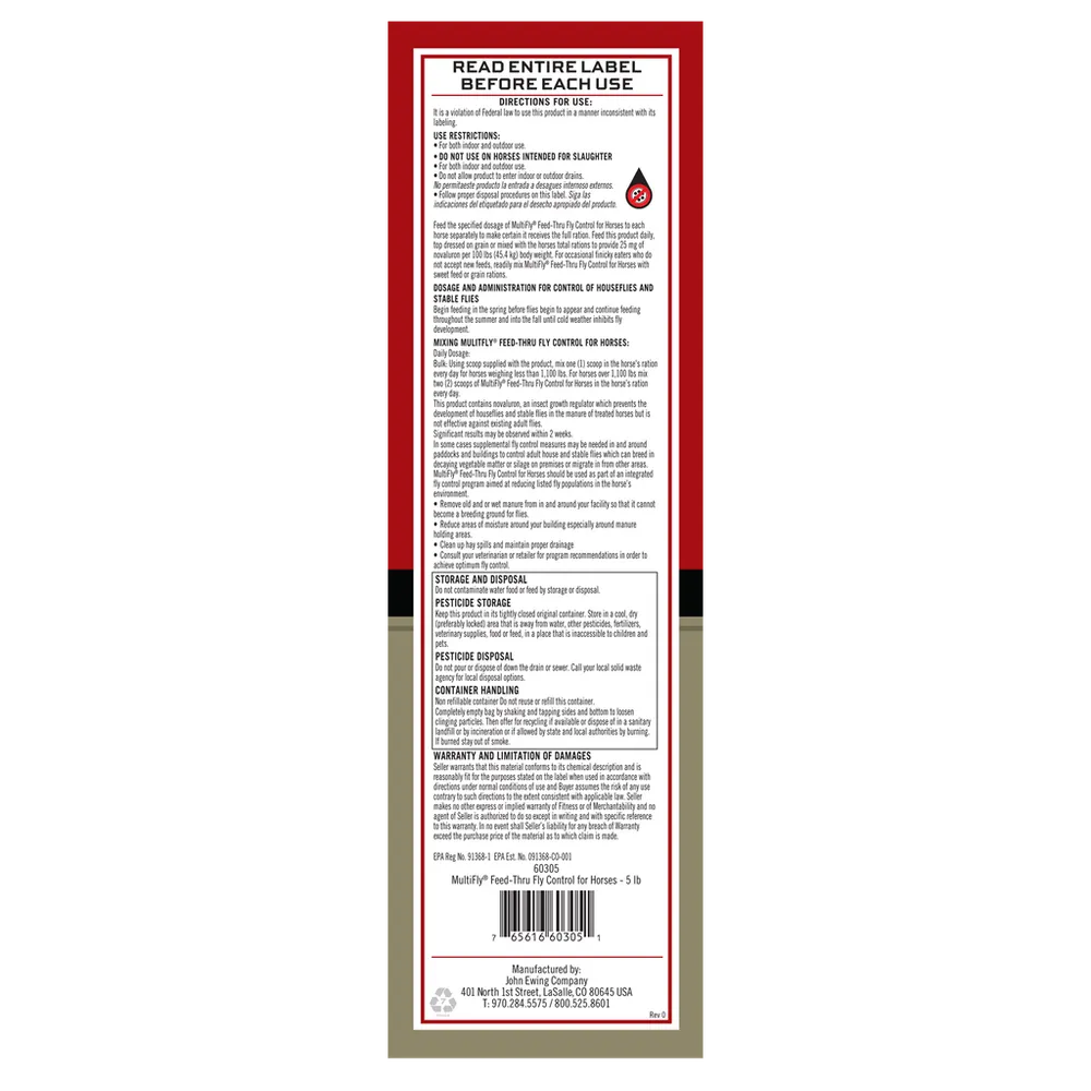 Free Formula 707 Fly Deny Spray For Horses