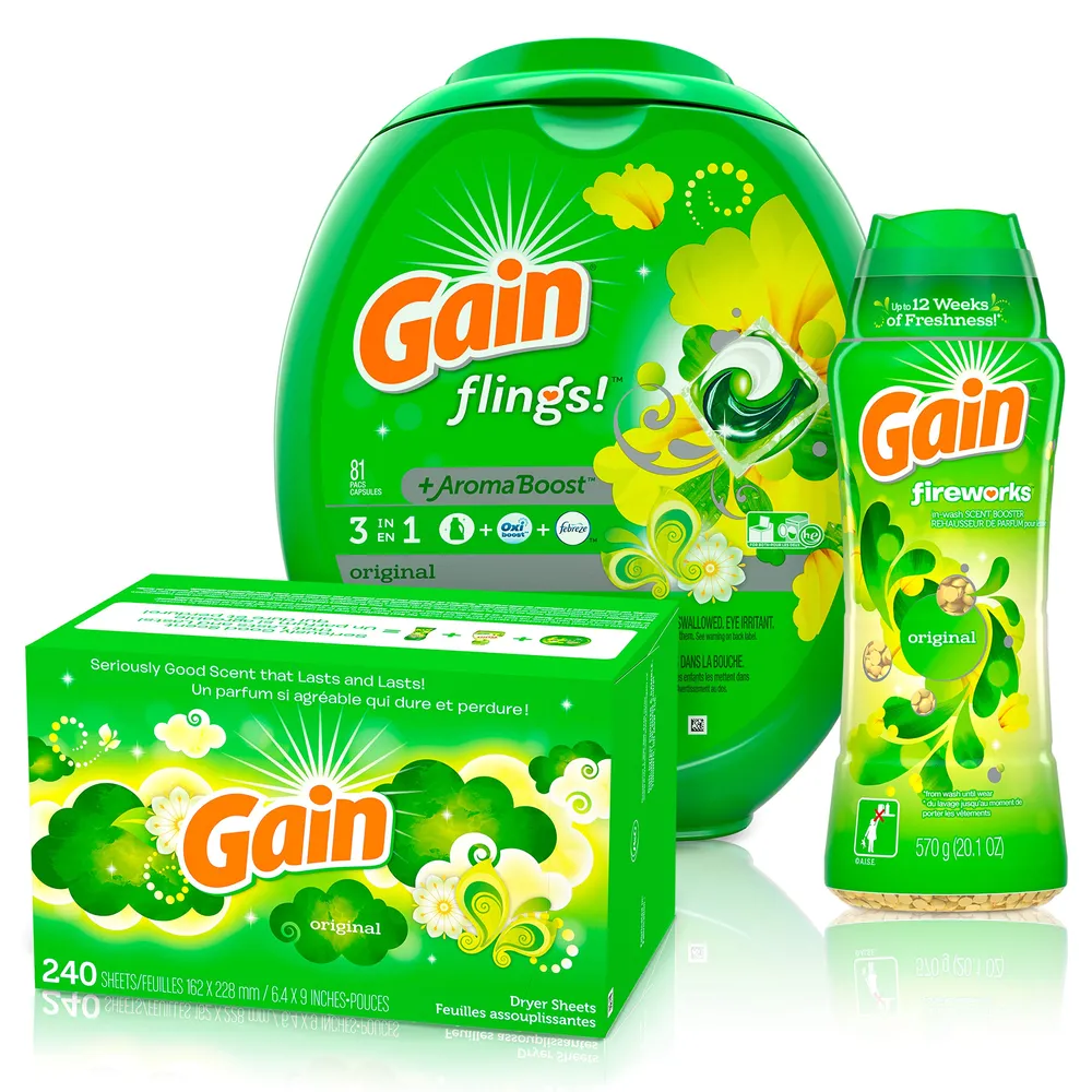 Free Gain Flings And Downy Fresh & Cascade Platinum Plus Samples From Sams Club