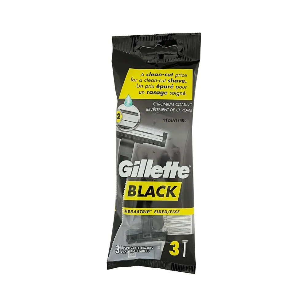 Free Gillette Black Disposable Razors From Dollar General