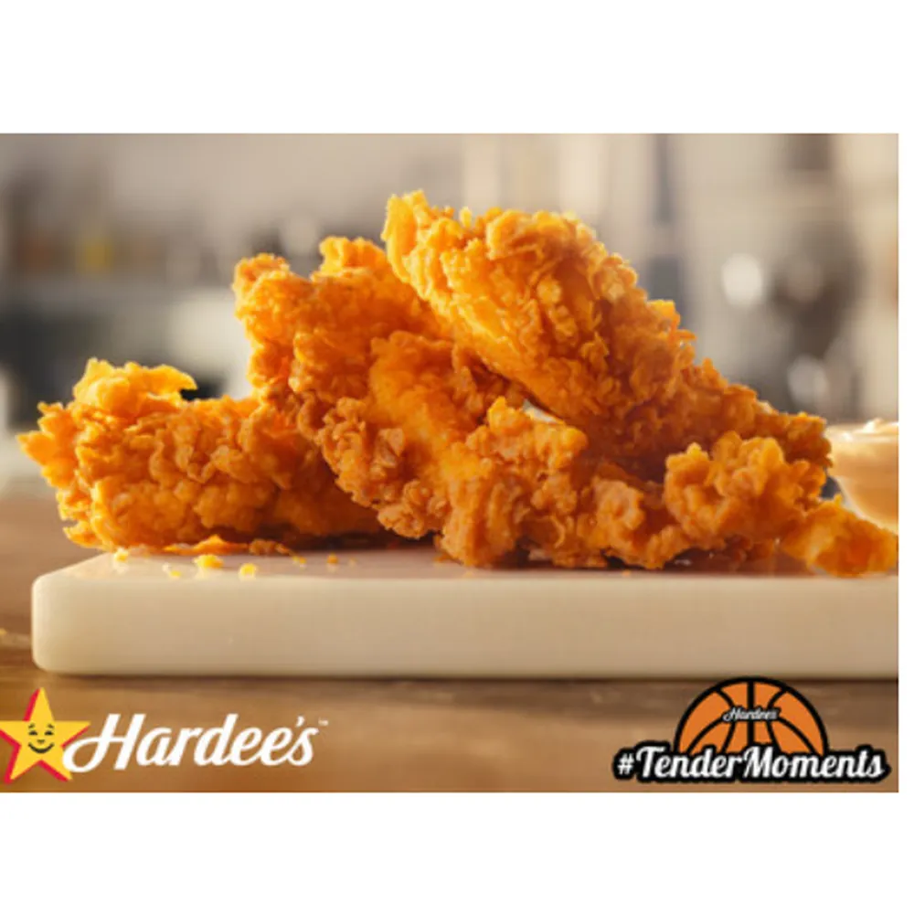 Free Hardees Hand-breaded Chicken Tenders