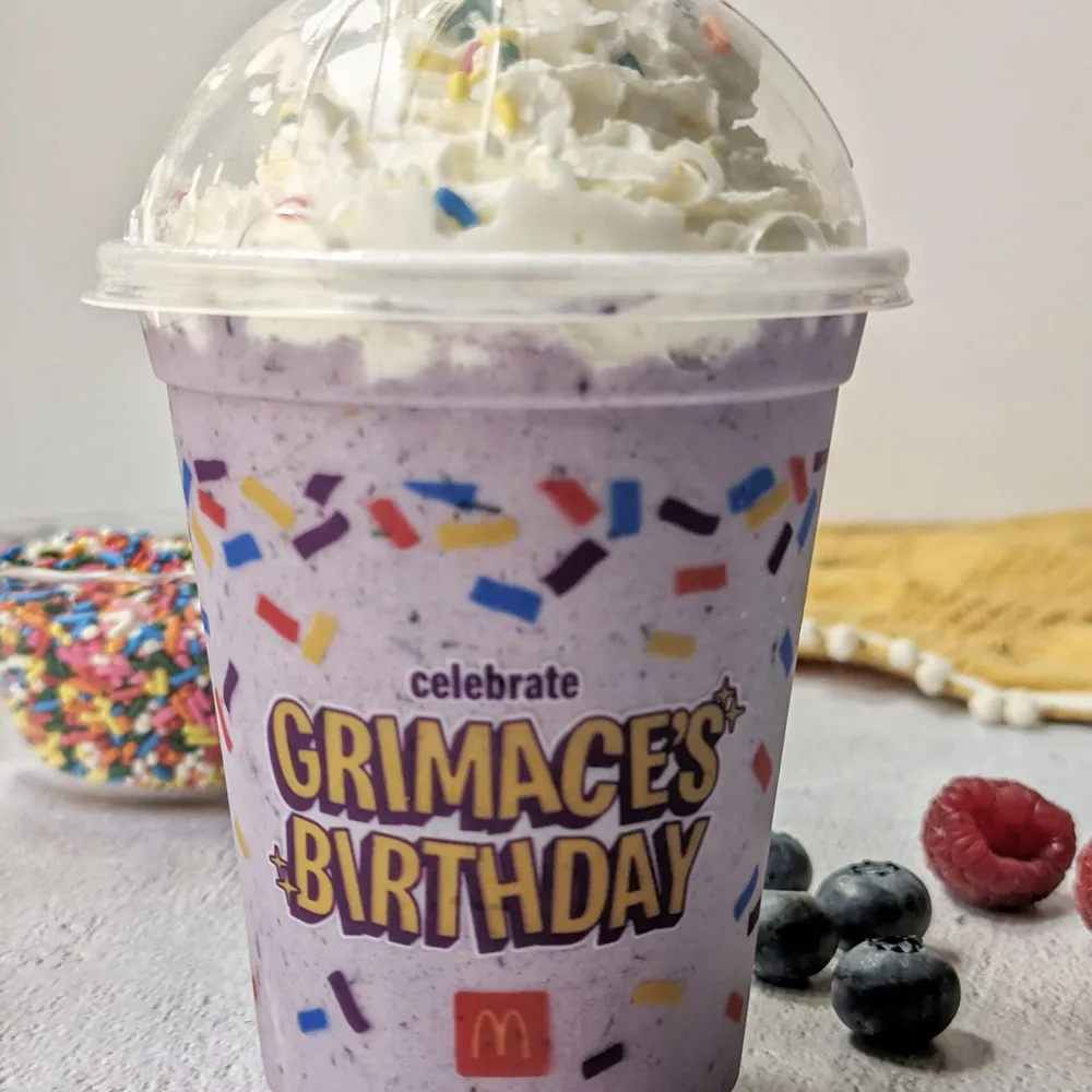 Free Hat Creek Birthday Cake Shake