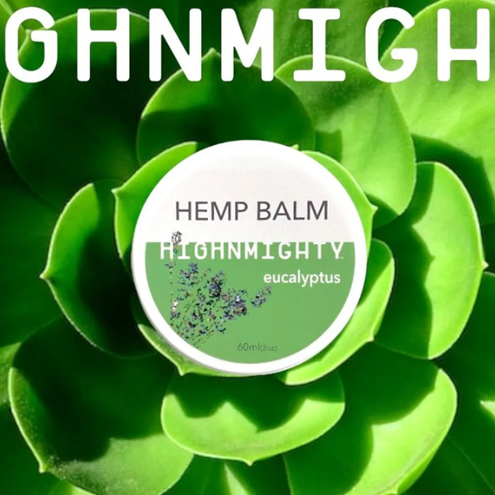 Free HIGHNMIGHTY Muscle + Skin Relief Balm