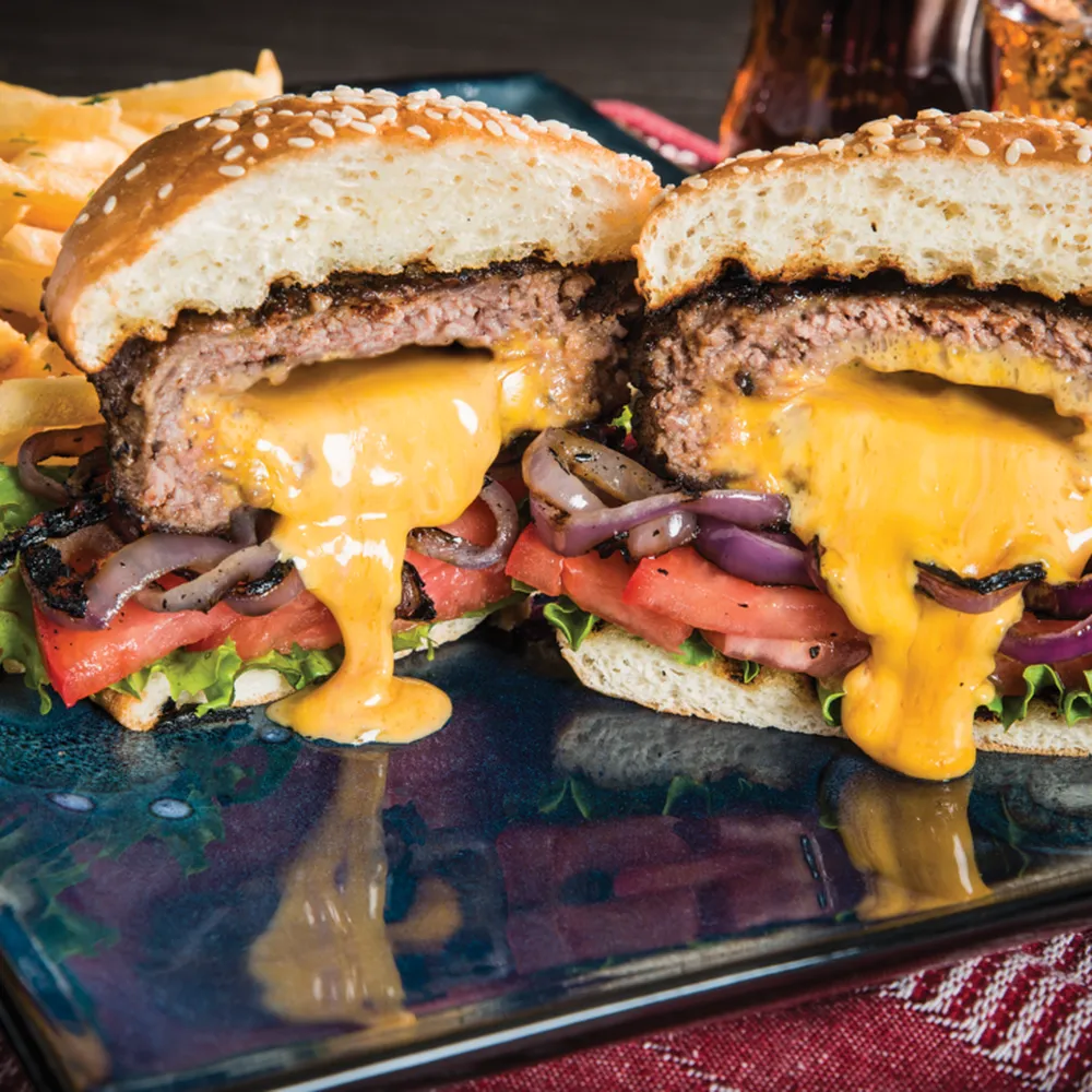 Free Juicy Lucy Burger From Crooked Pints