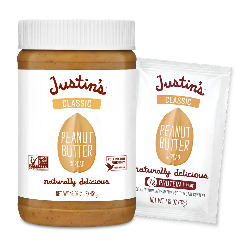Free Justins Crunchy Peanut Butter Spread Or Wasa Crisp Creations Crackers From Sampoll