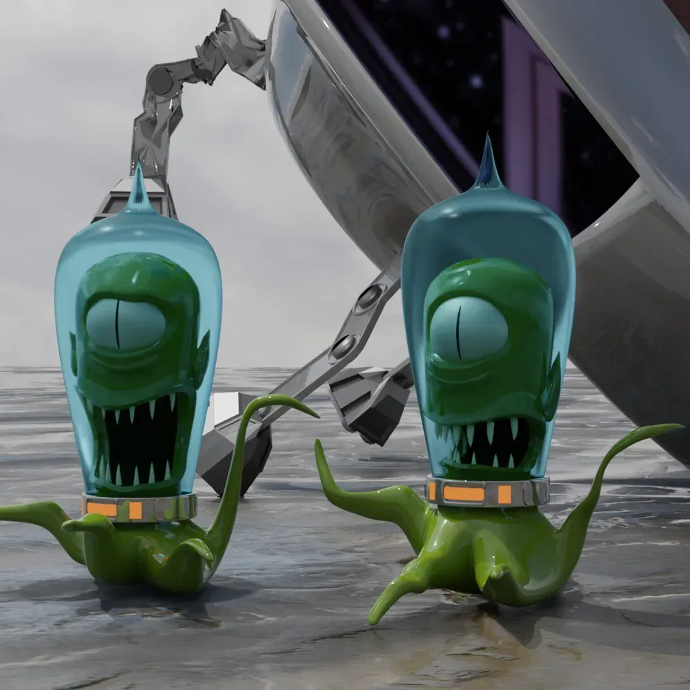 Free Kang And Kodos Glider
