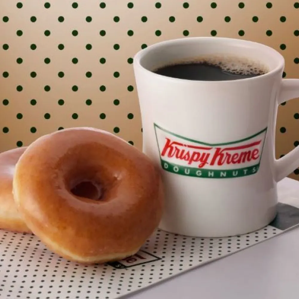 Free Krispy Kreme Coffee And Donut