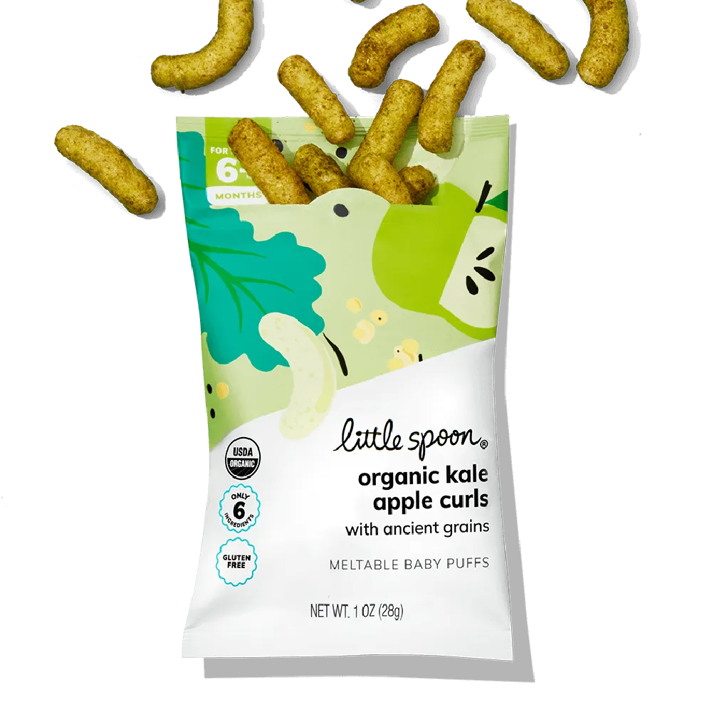 Free Little Spoon Organic Kale Apple Baby Puffs