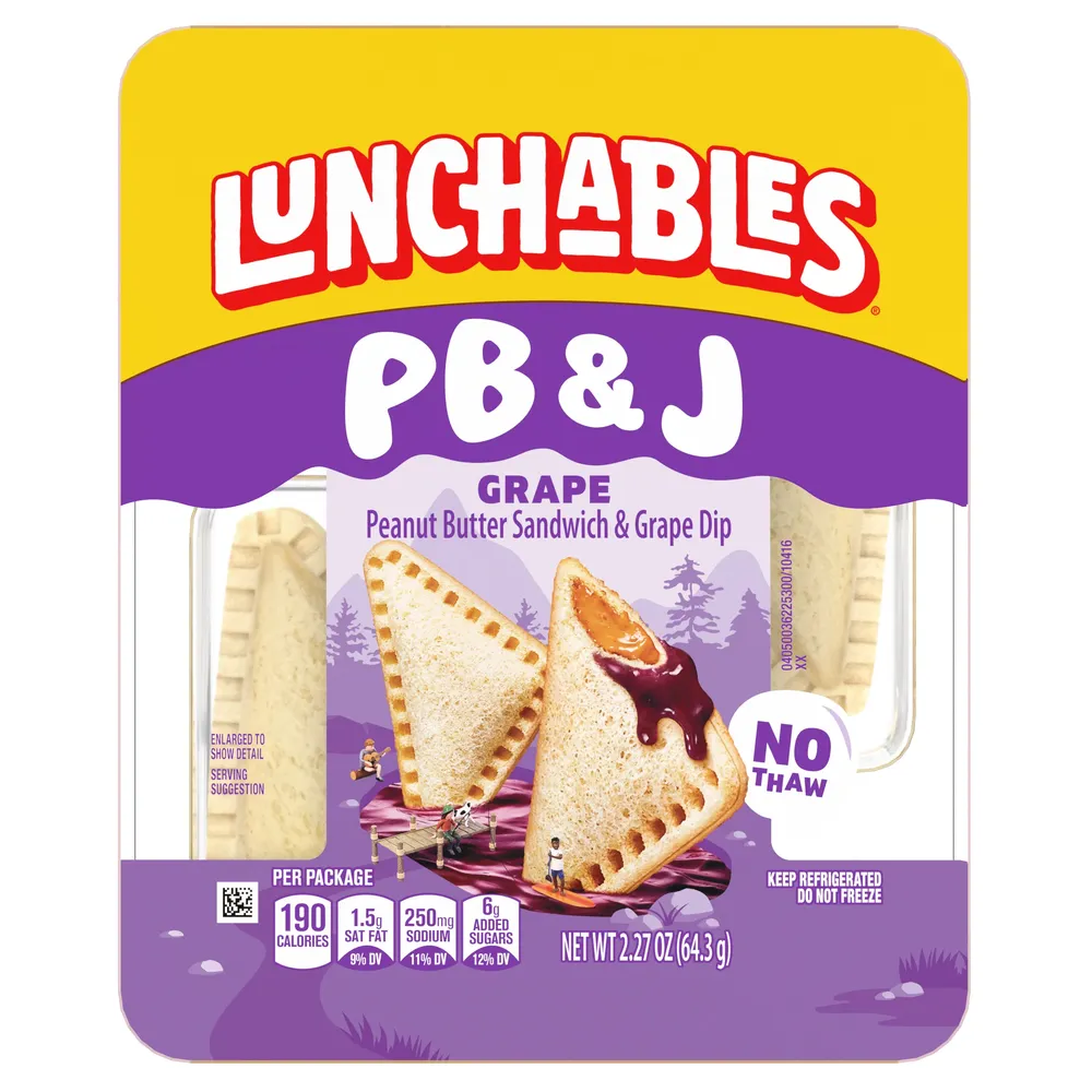 Free Lunchables PB&J Grape