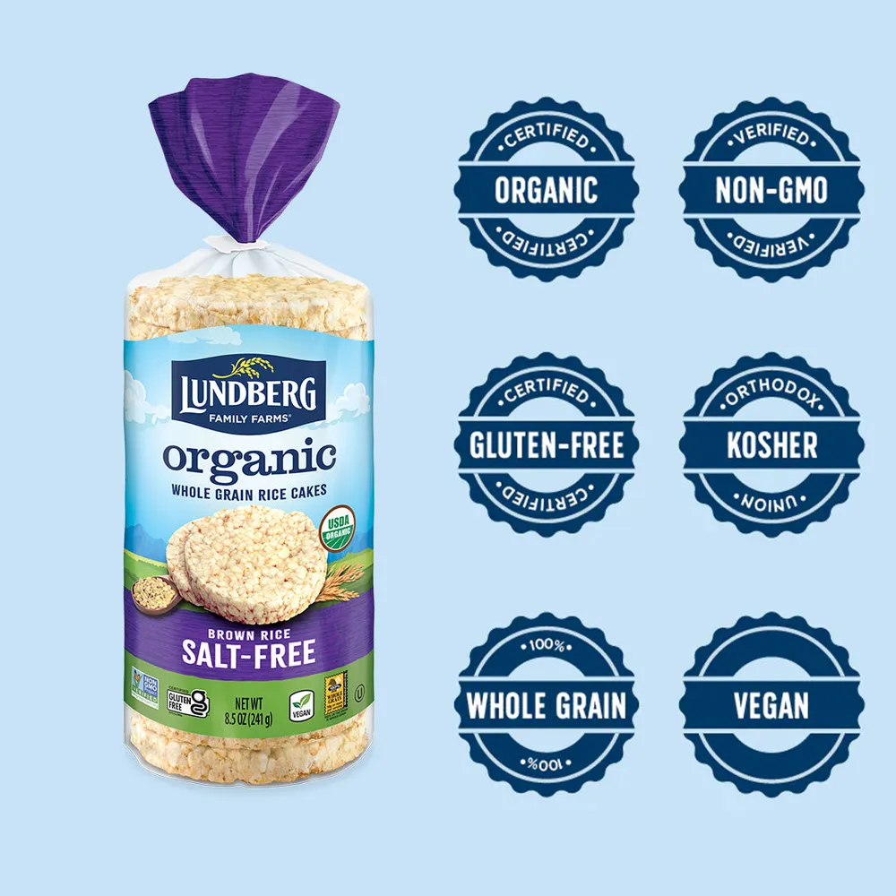 Free Lundberg Family Farms Organic Rice Cakes