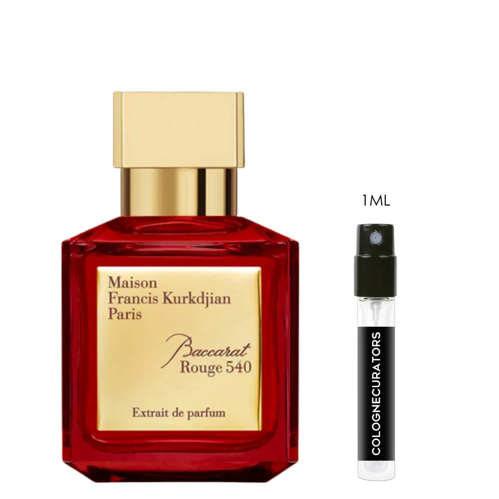 Free Maison Francis Kurkdjian Baccarat Rouge 540 Fragrance Sample