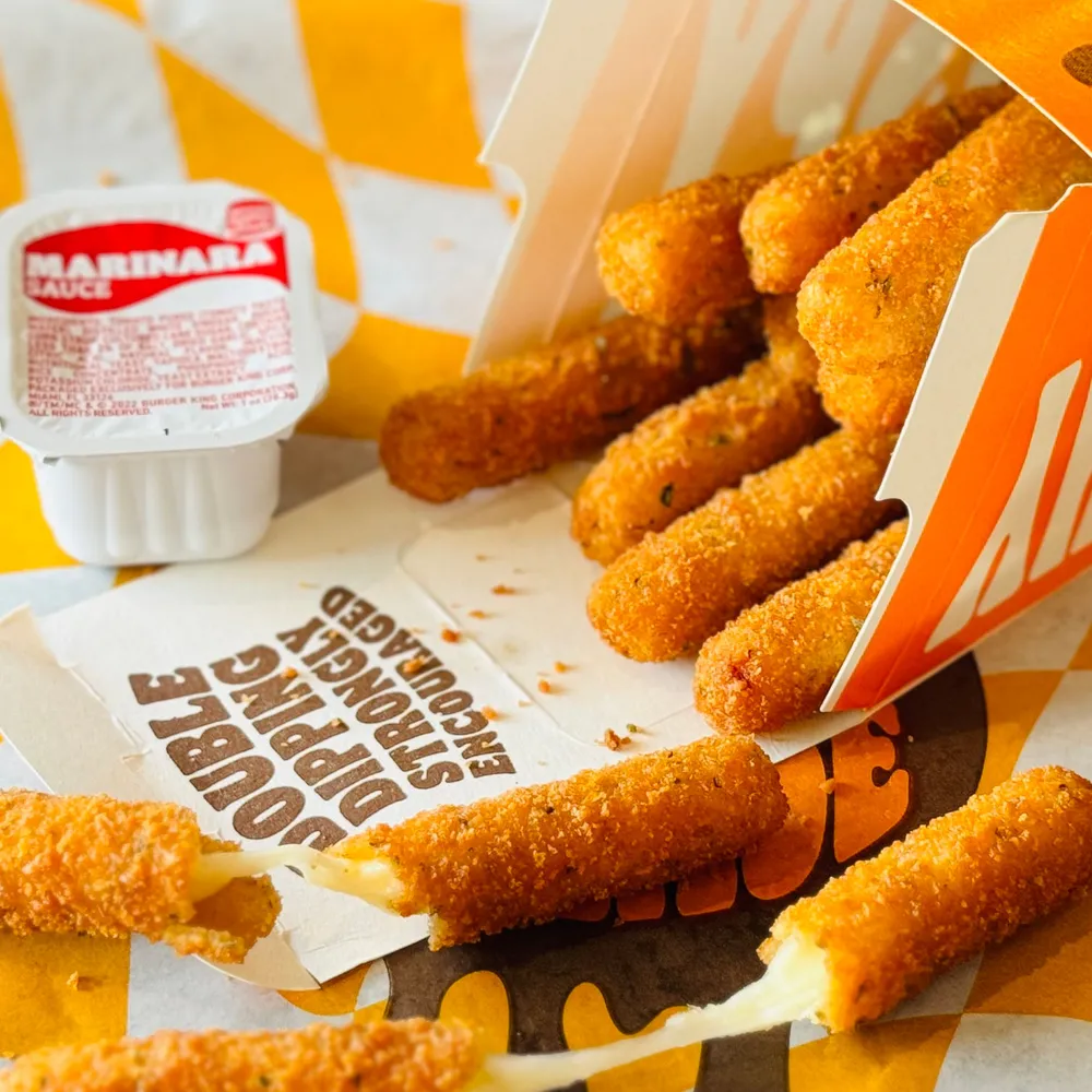 Free Mozzarella Fries And Hash Browns From Burger King