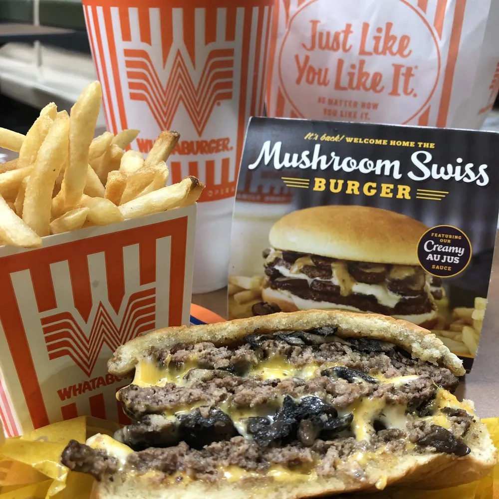 Free Mushroom Swiss Burger From Whataburger