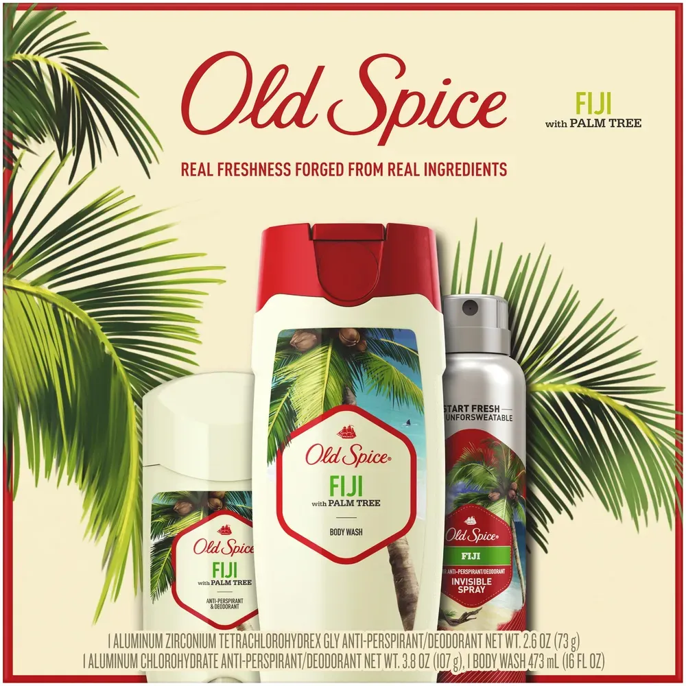 Free Old Spice Fiji With Palm Tree, Antiperspirant & Deodorant, Snak Club Tajin Gummy Bears, Wiley Wallaby Red Licorice, Members Mark Coffee Pods Select Varieties Samples