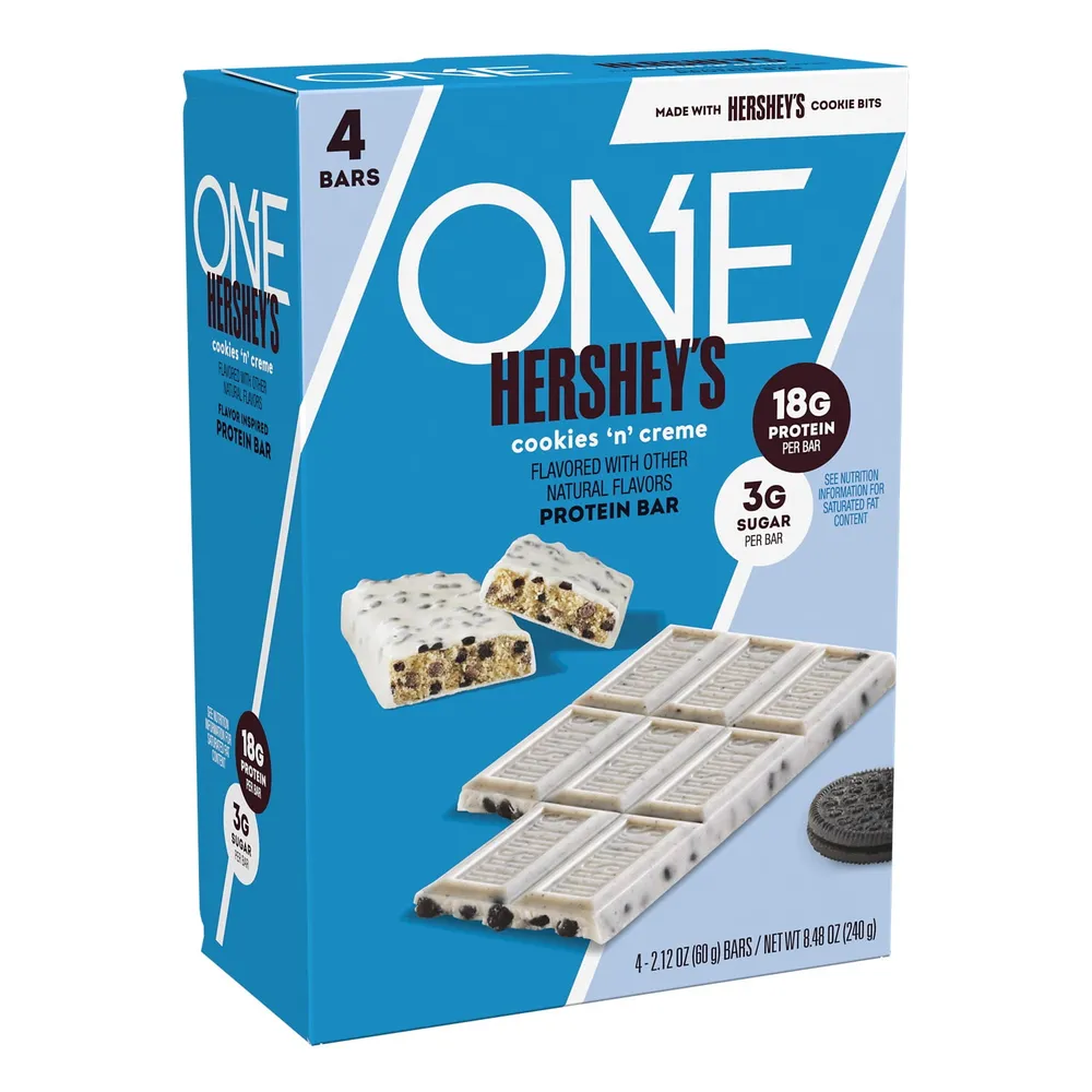Free ONE X Hersheys Double Chocolate Protein Bar