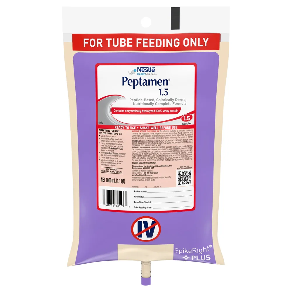Free Peptamen Tube Feeding Formula Sample