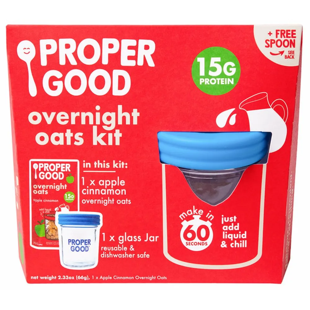 Free Proper Good Overnight Oats