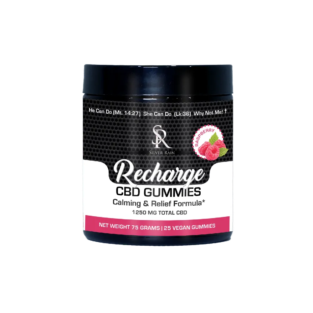 Free Recharge Adult Herbal Gummies From Silver Rain Wellness
