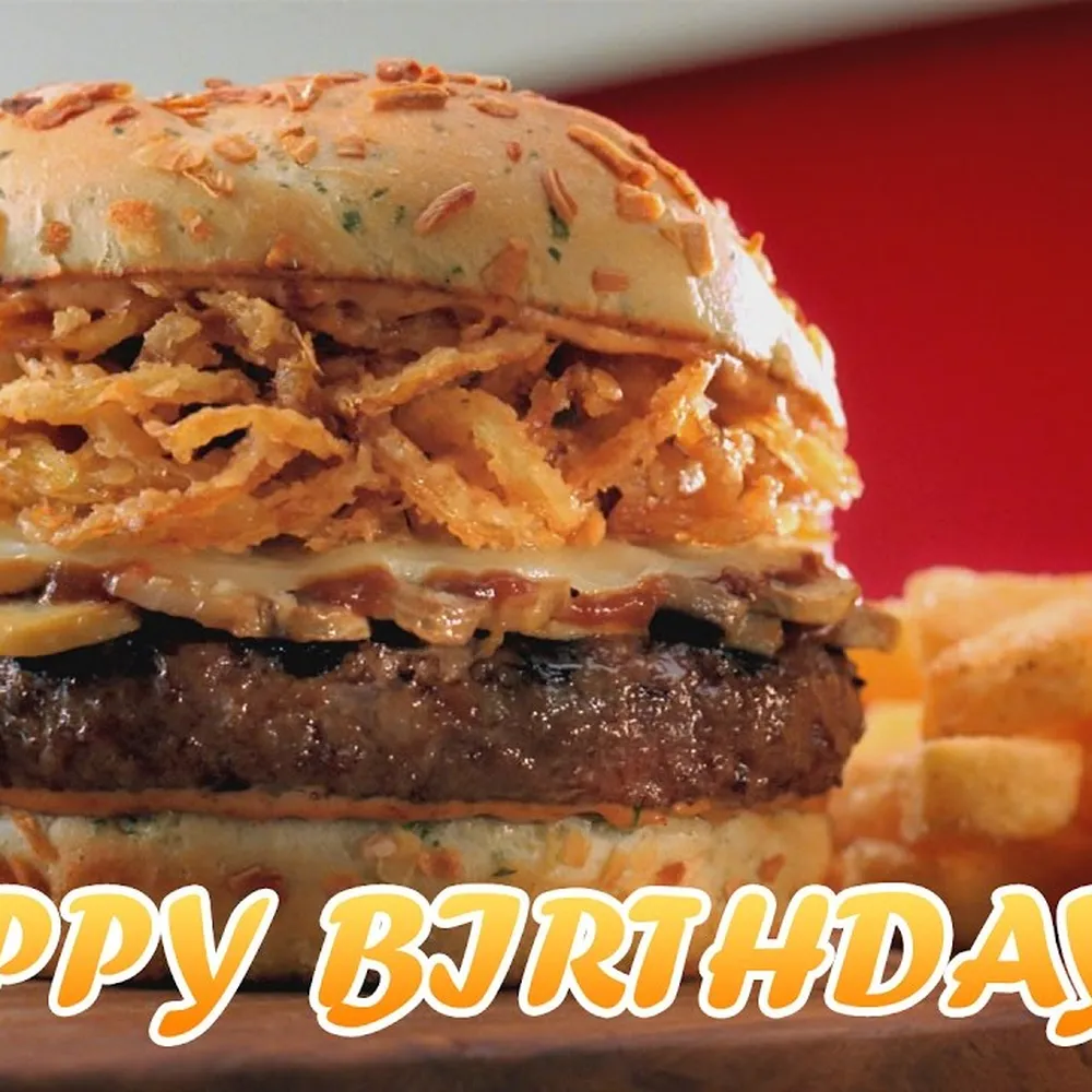 Free Red Robin Birthday Burger