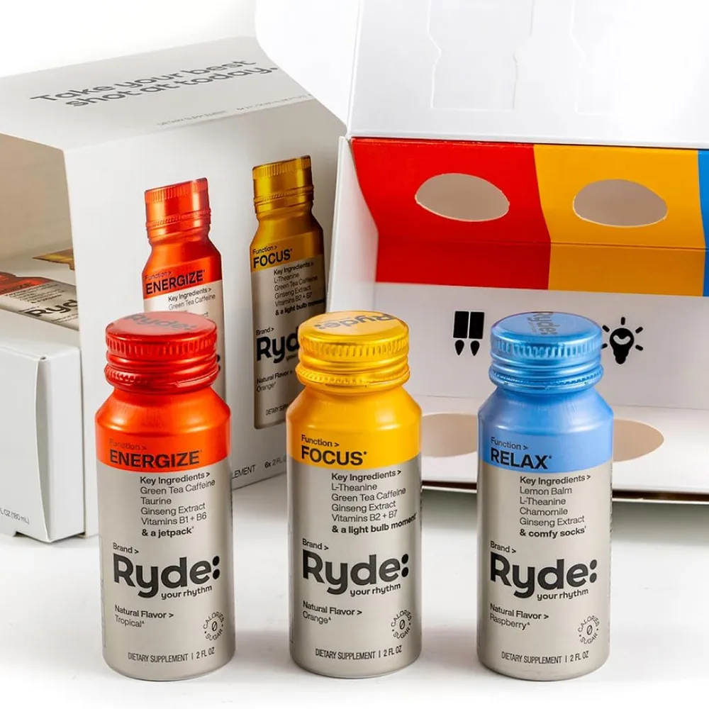 Free Rydes Energy/focus/relax Shots From Social Nature