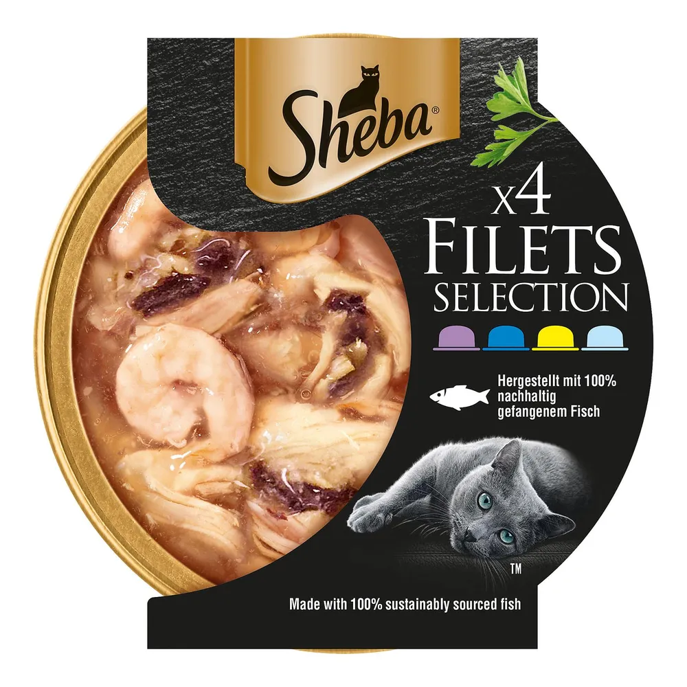 Free Sheba Selections Filets In Broth Cat Food