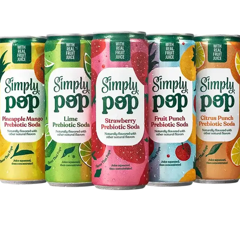 Free Simply Pop Prebiotic Soda And Starbucks Iced Energy Drink From Albertsons