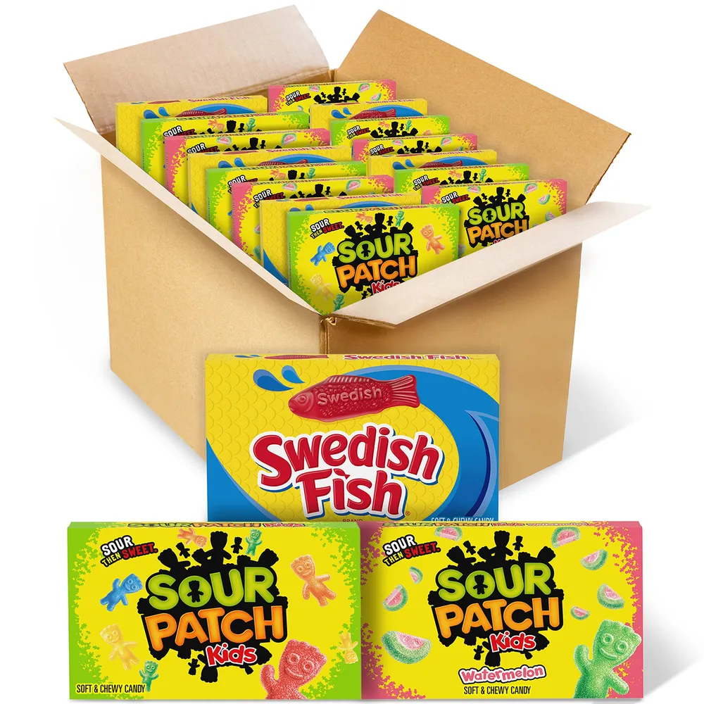 Free Sour Patch Kids & Swedish Fish Glow Ups Party