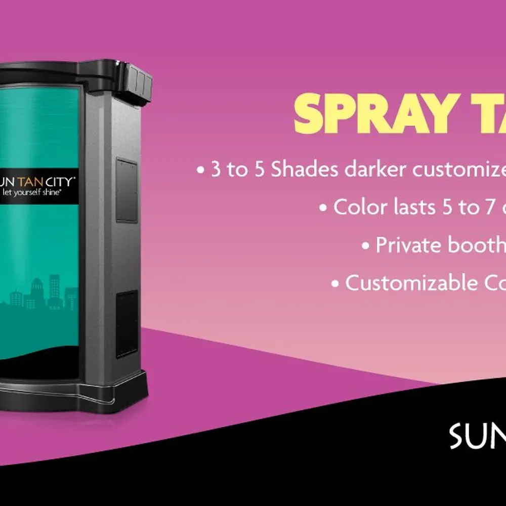 Free Spray Tan At Sun Tan City