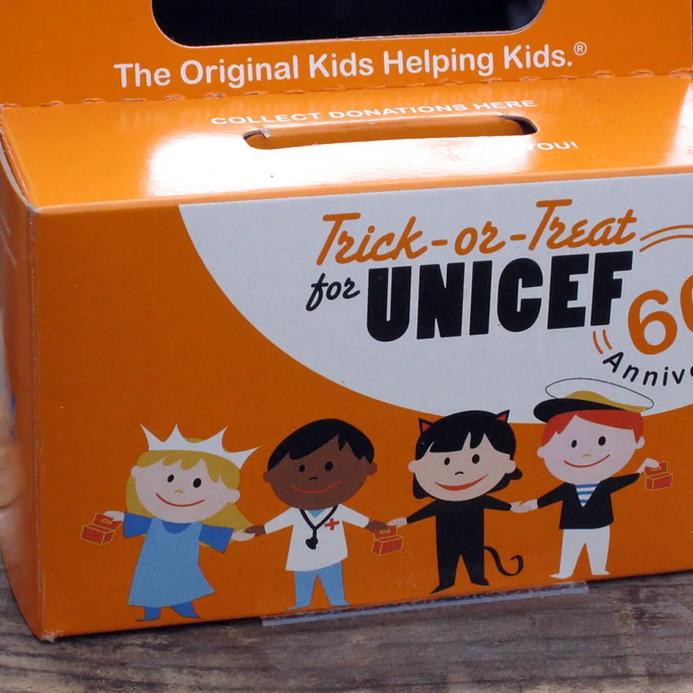 Free UNICEF Trick-or-treat Boxes