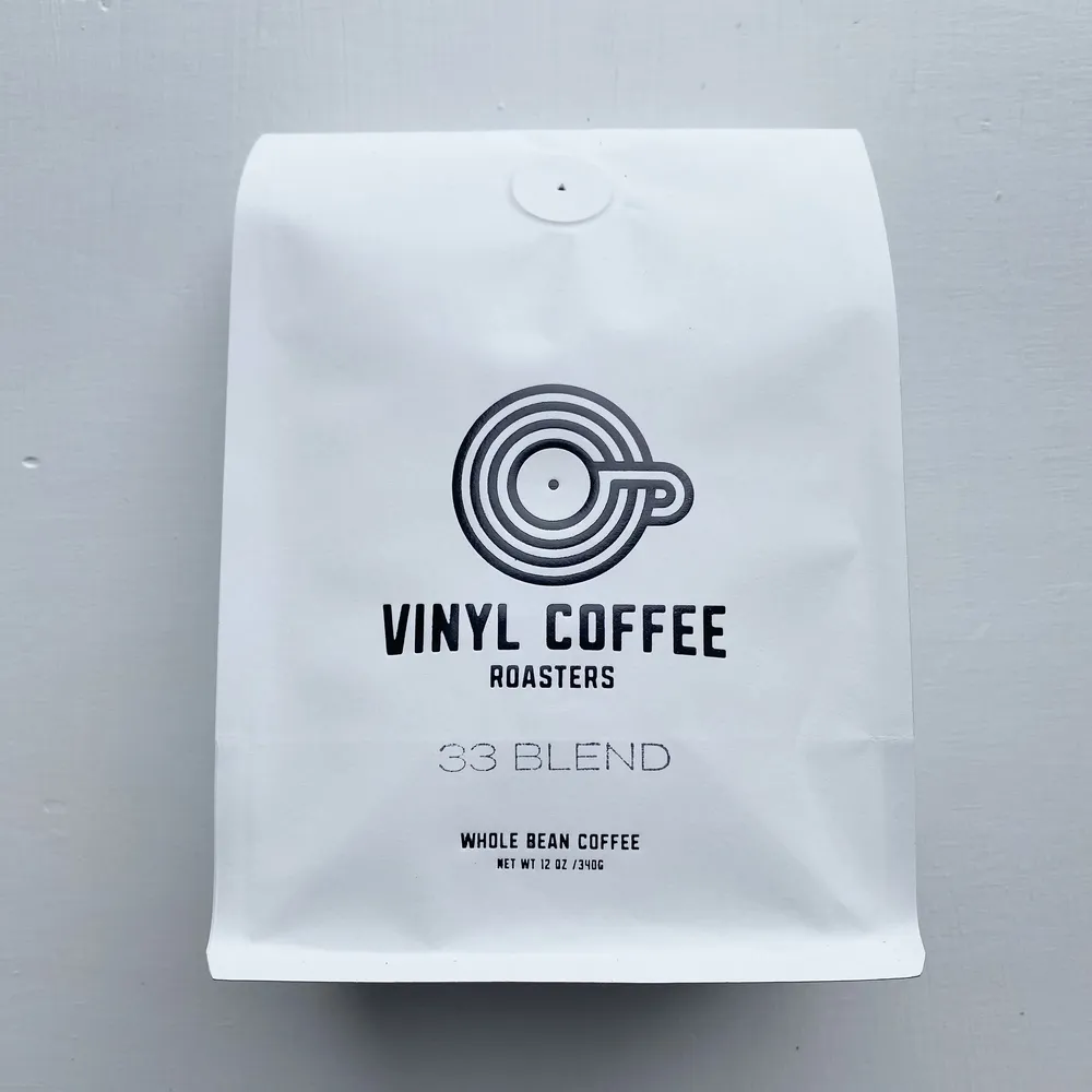 Free Vinyl Coffee Roasters Premium Coffee Bag