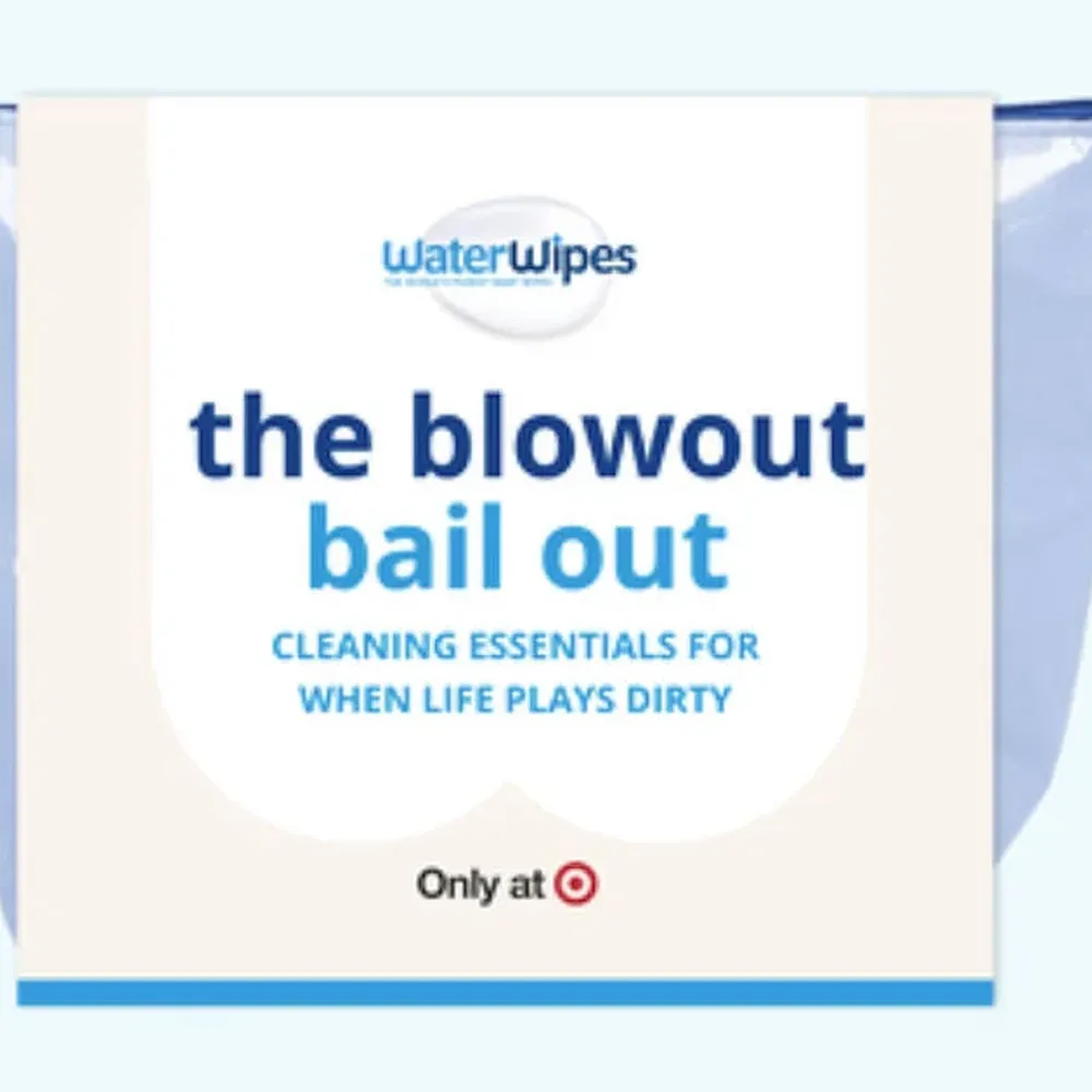 Free Waterwipes Blowout Bail Out Kit