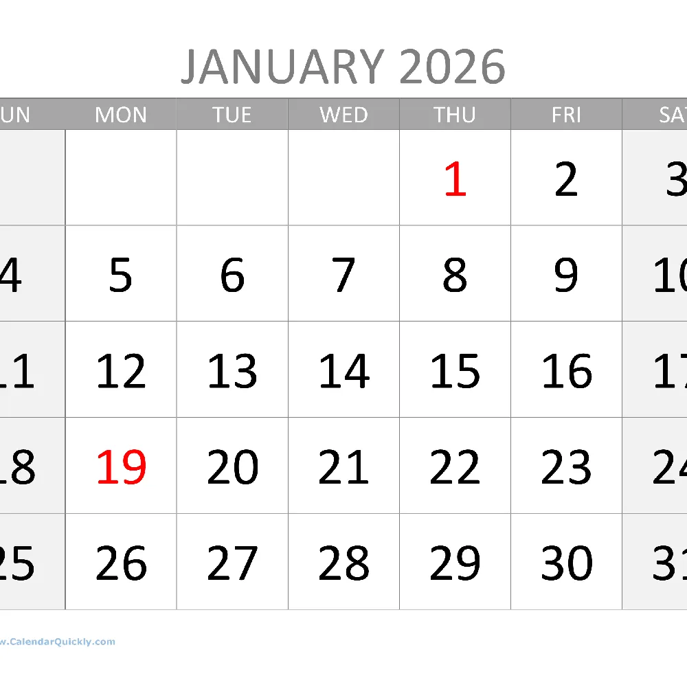 Free We Hold These Truths 2026 Civic Calendar