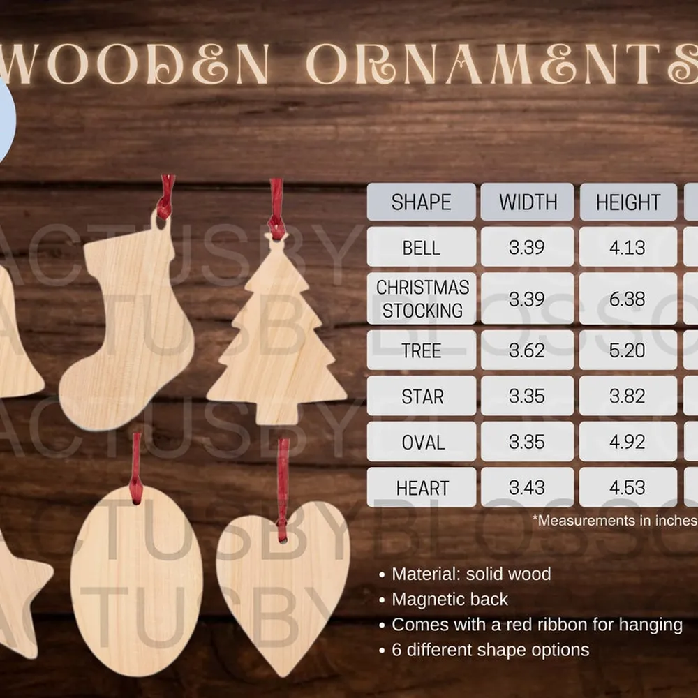 Free Wooden Holiday Ornament From Michaels